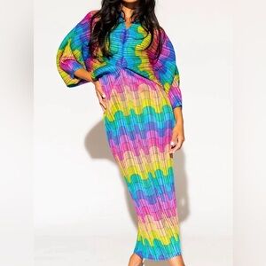 Dressed in Lala Woman of the Hour Dress in Kaleidoscope - OS
